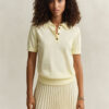 Knitted Short Sleeve Rugger