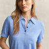 Knitted Short Sleeve Rugger