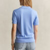 Knitted Short Sleeve Rugger