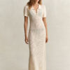 Lace Knit Rugger Dress