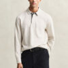 Light Sacker Rib Polo Sweatshirt