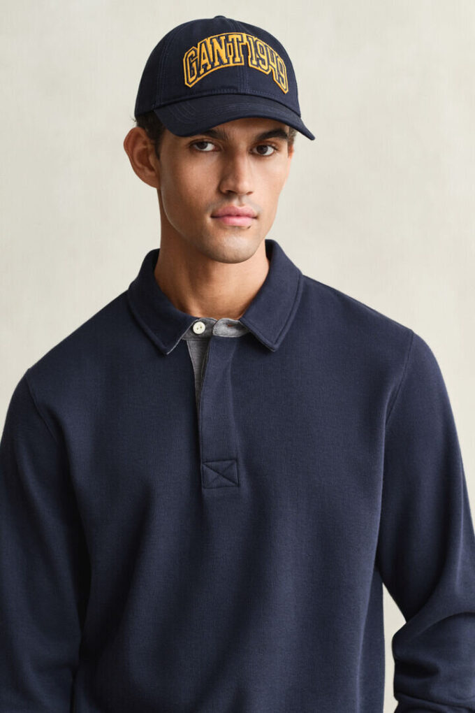 Light Sacker Rib Polo Sweatshirt