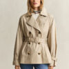 Lightweight Short Trench Coat