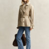 Lightweight Short Trench Coat