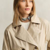 Lightweight Short Trench Coat