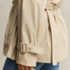 Lightweight Short Trench Coat