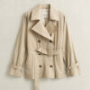 Lightweight Short Trench Coat
