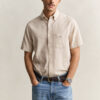 Linen Blend Short Sleeve Shirt