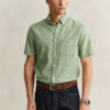 Linen Blend Short Sleeve Shirt