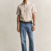 Linen Blend Short Sleeve Shirt
