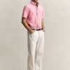 Linen Blend Short Sleeve Shirt