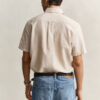 Linen Blend Short Sleeve Shirt