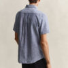 Linen Blend Short Sleeve Shirt