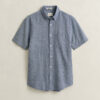 Linen Blend Short Sleeve Shirt