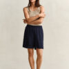 Linen Blend Shorts