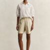 Linen Blend Shorts