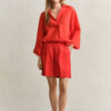 Linen Blend Shorts