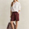 Linen Blend Shorts