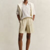 Linen Blend Shorts