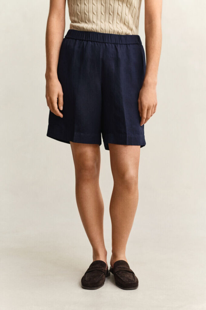 Linen Blend Shorts