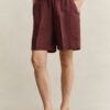 Linen Blend Shorts