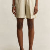 Linen Blend Shorts
