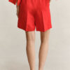 Linen Blend Shorts