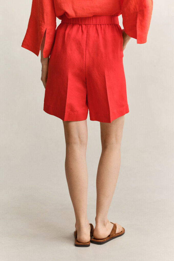 Linen Blend Shorts