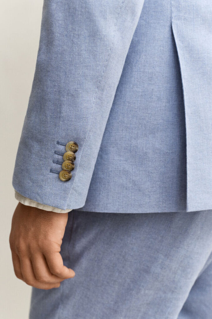 Linen Blend Suit Jacket