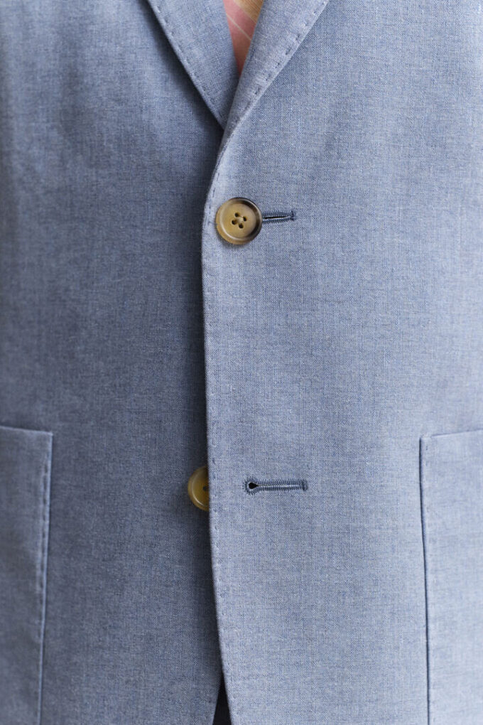 Linen Blend Suit Jacket