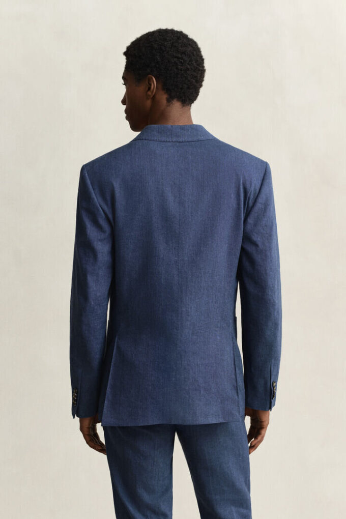 Linen Blend Suit Jacket