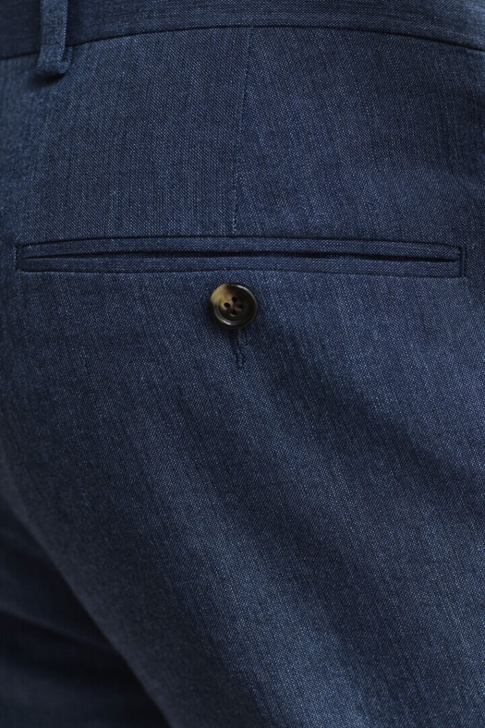 Linen Blend Suit Pants