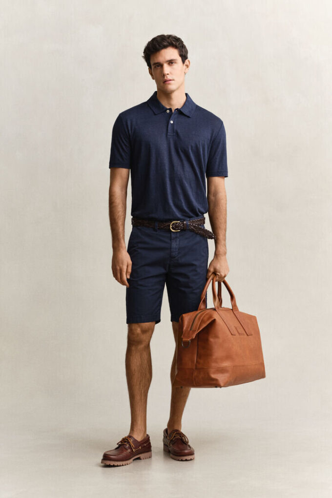 Linen Polo Shirt