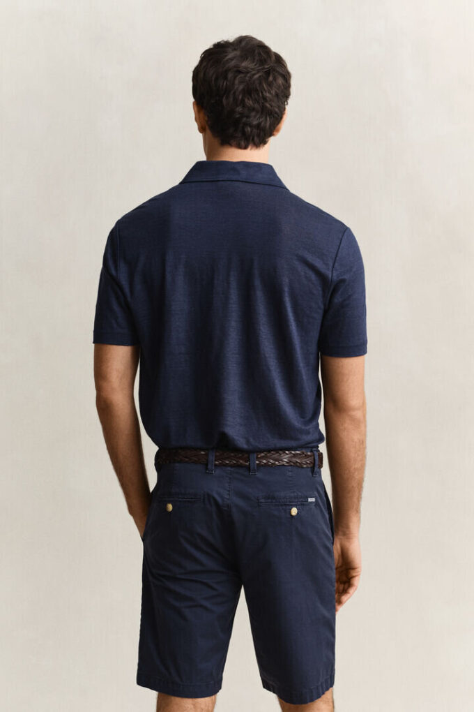 Linen Polo Shirt