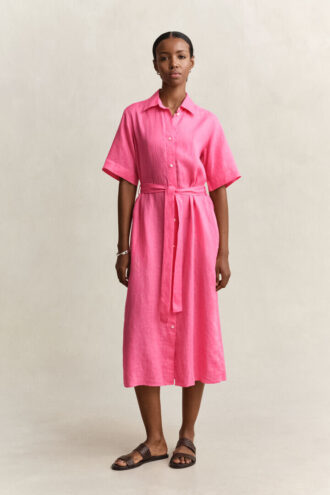 Linen Shirt Dress