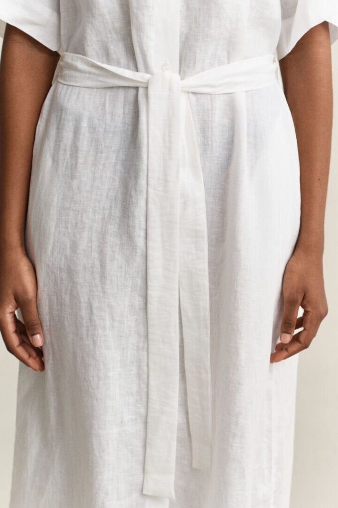 Linen Shirt Dress