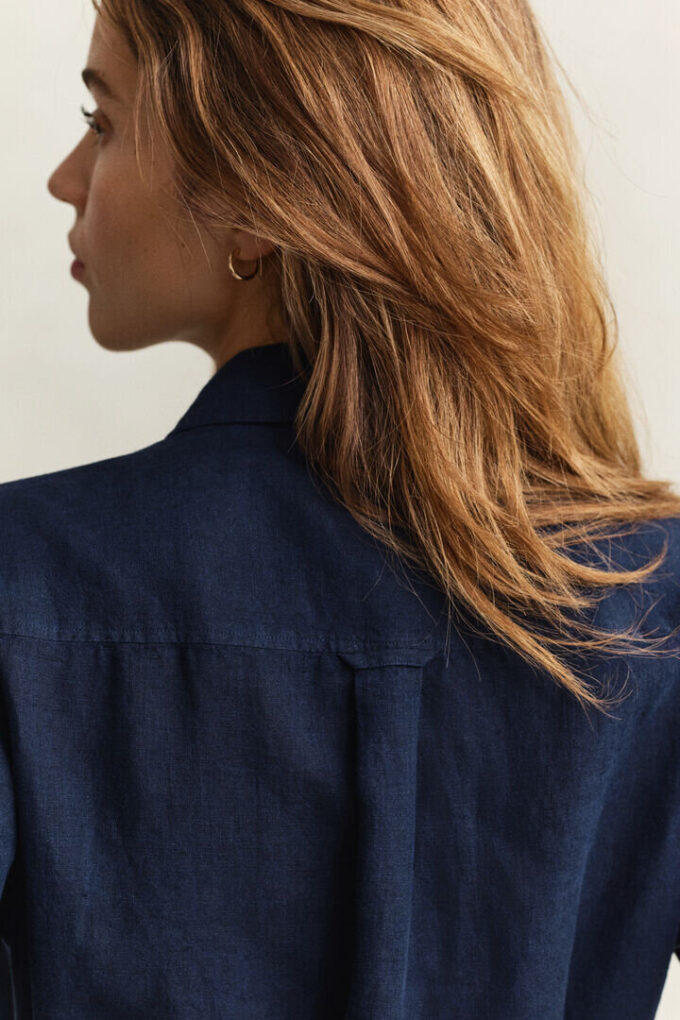 Linen Shirt Dress