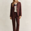 Linen Stretch Blazer