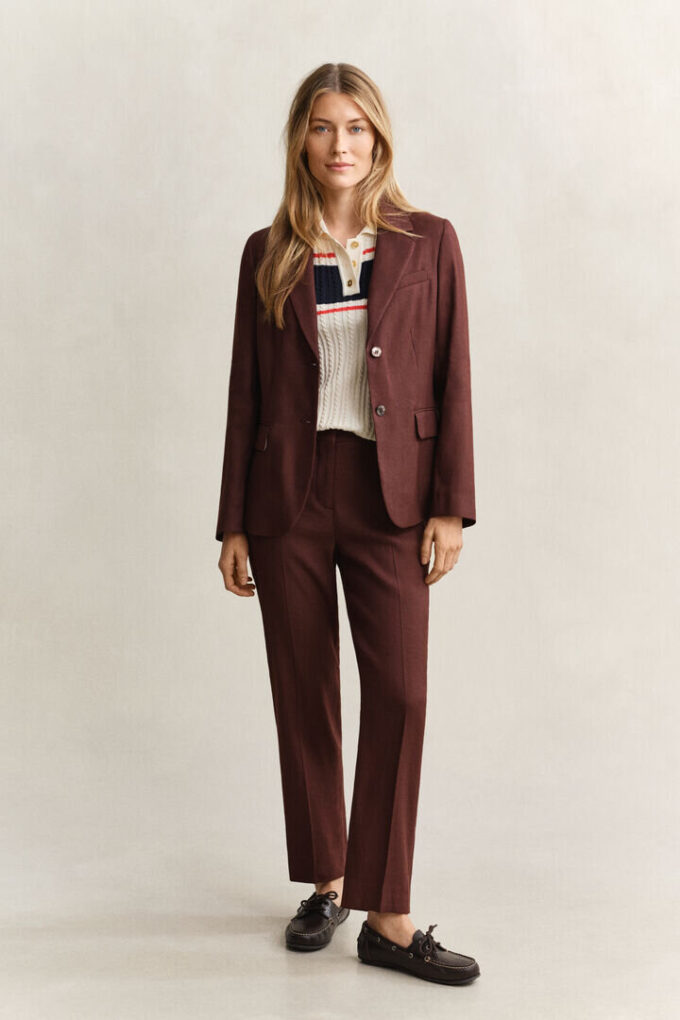 Linen Stretch Blazer
