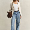Linen Stretch Blazer