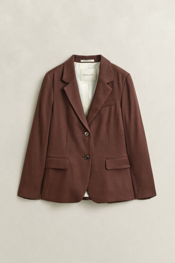Linen Stretch Blazer