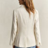 Linen Stretch Blazer