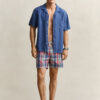 Madras Checked Swim Shorts