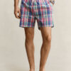 Madras Checked Swim Shorts