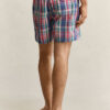 Madras Checked Swim Shorts