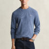 Mini Cable Knit Crew Neck Sweater