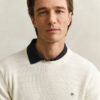 Mini Cable Knit Crew Neck Sweater