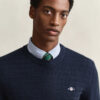 Mini Cable Knit Crew Neck Sweater