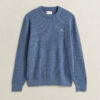 Mini Cable Knit Crew Neck Sweater