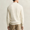 Mini Cable Knit Half-Zip Sweater